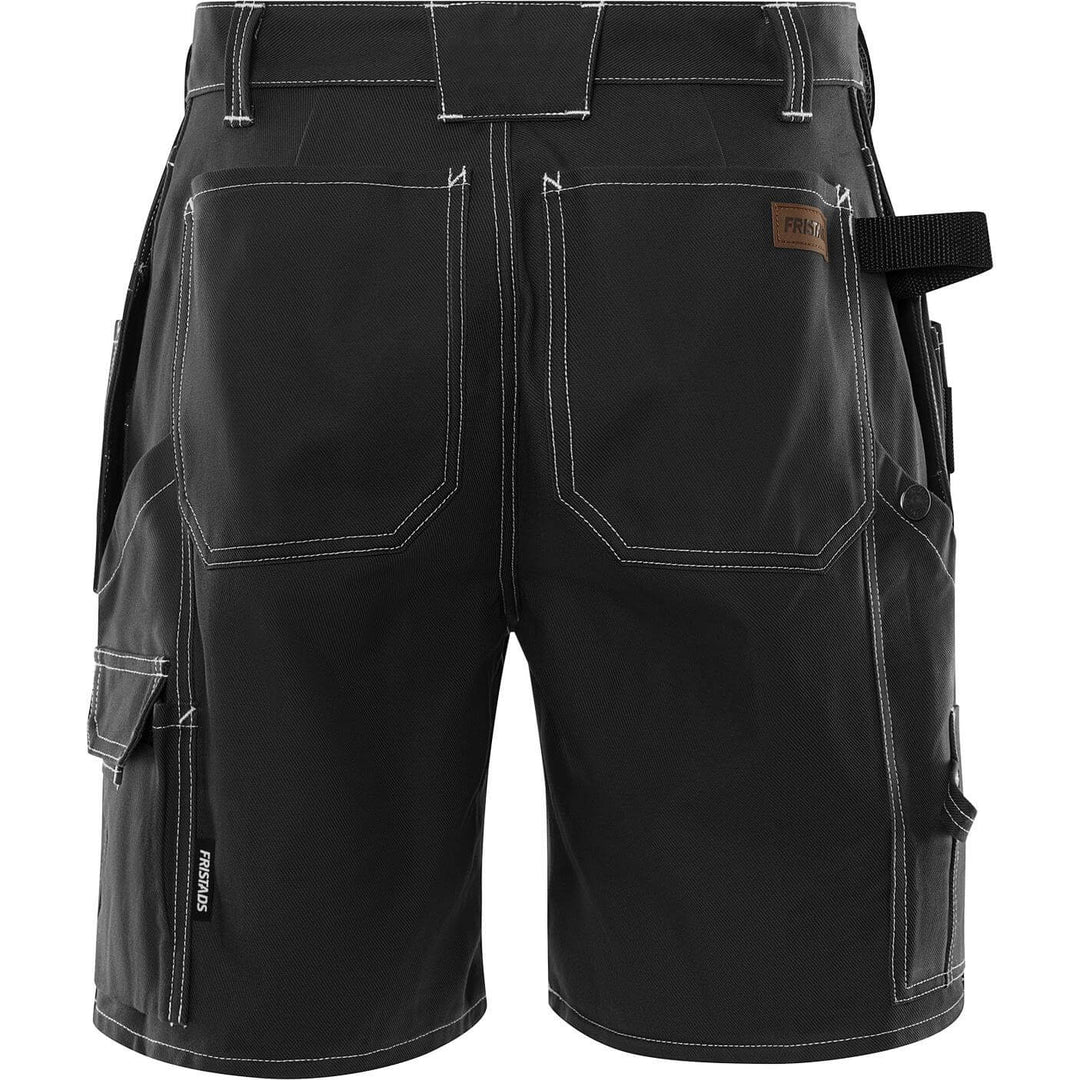Fristads Craftsman Holster Pocket Shorts - 275 FAS Black Back1#colour_black