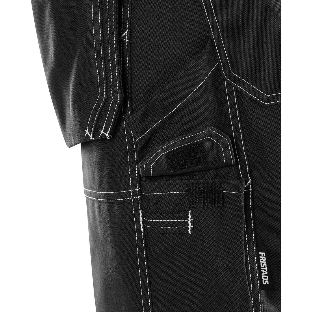 Fristads Craftsman Holster Pocket Shorts - 275 FAS Black Detail1#colour_black
