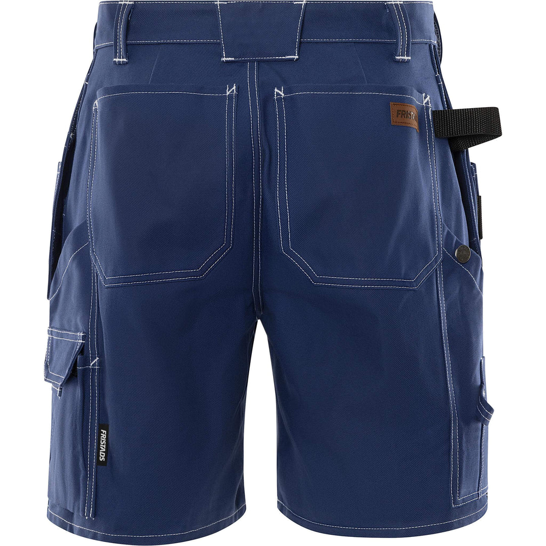 Fristads Craftsman Holster Pocket Shorts - 275 FAS Dark Blue Back1#colour_dark-blue