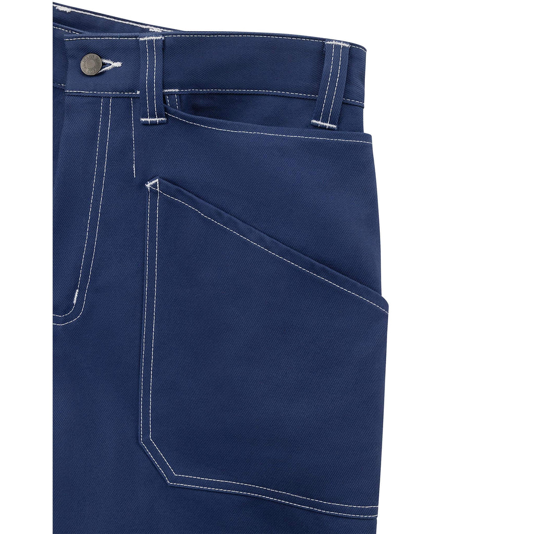 Fristads Craftsman Holster Pocket Shorts - 275 FAS Dark Blue Detail3#colour_dark-blue
