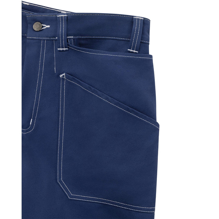 Fristads Craftsman Holster Pocket Shorts - 275 FAS Dark Blue Detail3#colour_dark-blue