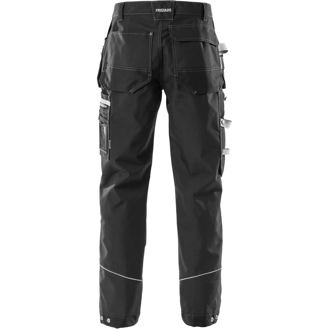 Fristads Craftsman Holster Pocket Trousers - 2122 CYD Black Back1#colour_black