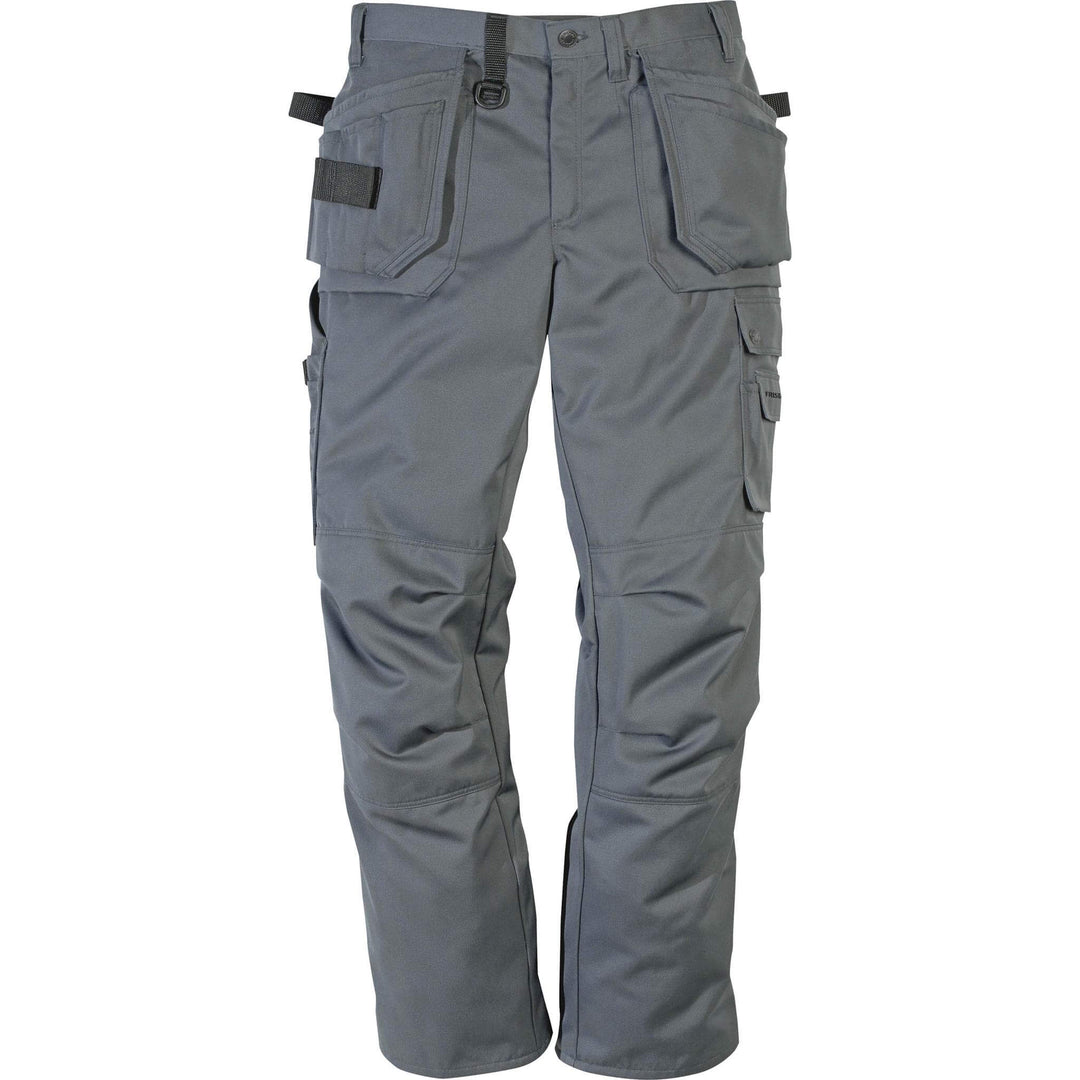 Fristads Craftsman Holster Pocket Trousers - 241 PS25 Grey Front1#colour_grey