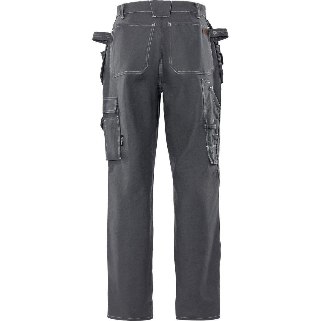 Fristads Craftsman Holster Pocket Trousers - 265K FAS Dark Grey Back1#colour_dark-grey