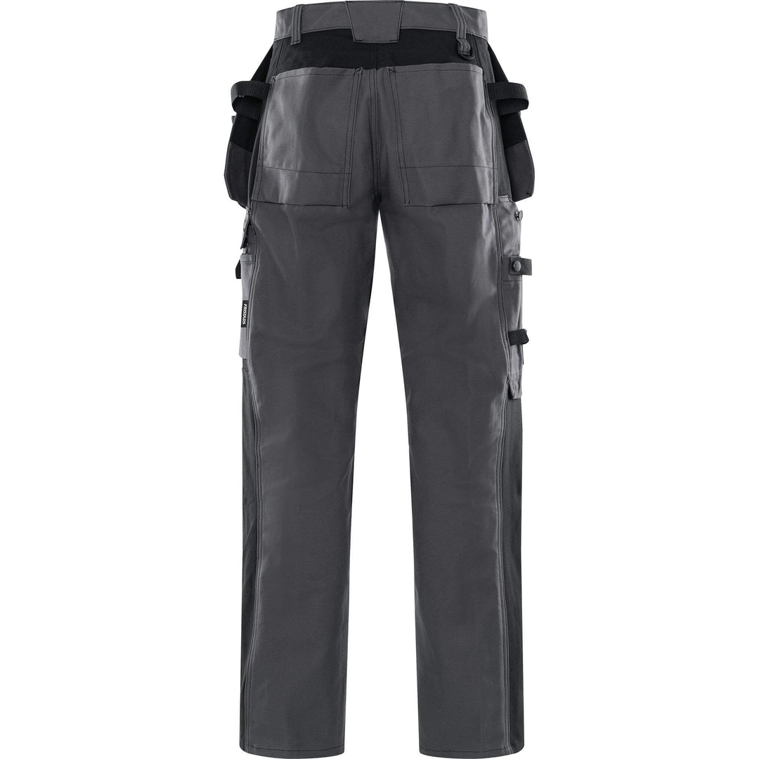 Fristads Craftsman Holster Pocket Trousers - 288 FAS Dark Grey Back1#colour_dark-grey