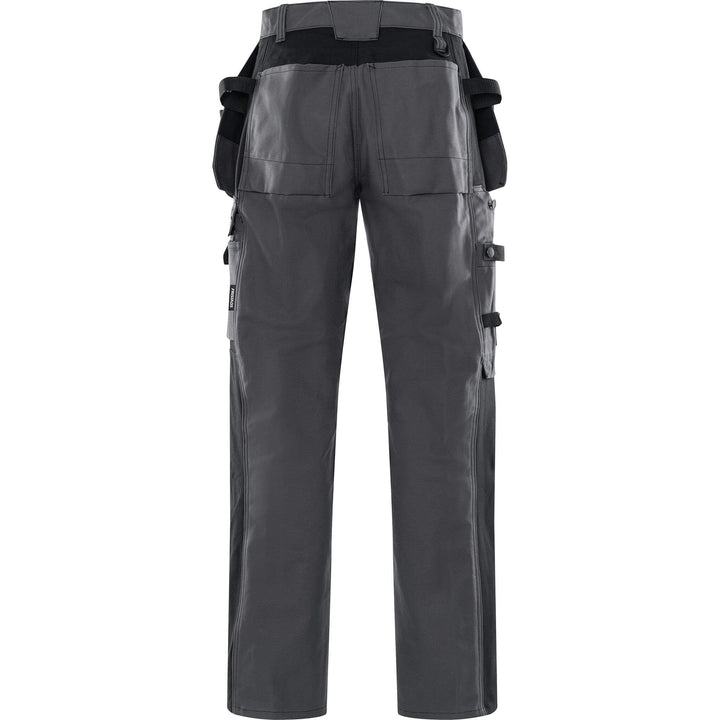 Fristads Craftsman Holster Pocket Trousers - 288 FAS Dark Grey Back1#colour_dark-grey