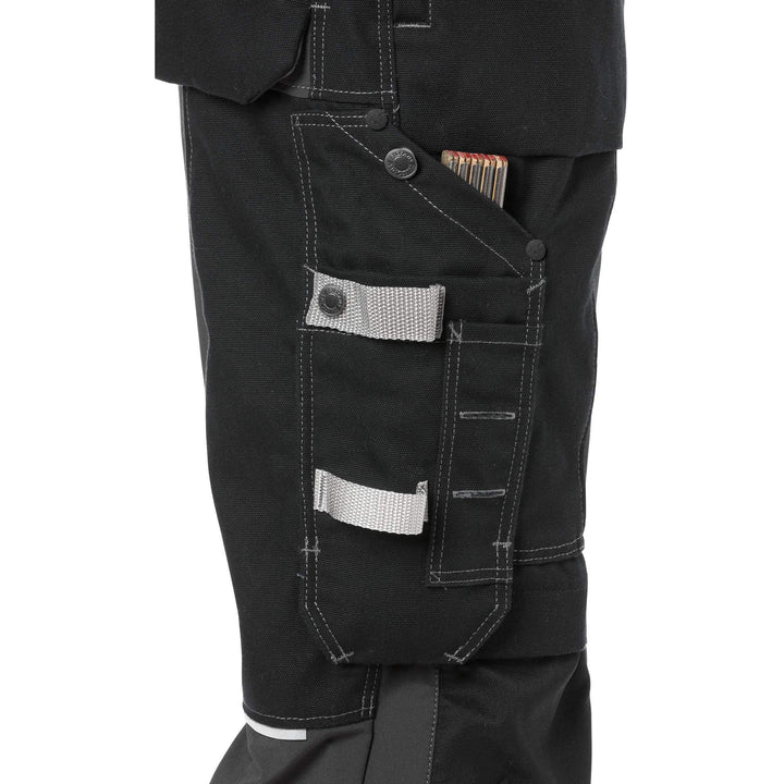 Fristads Craftsman Stretch Holster Pocket Pirate Trousers - 2531 CYD Black Detail2#colour_black