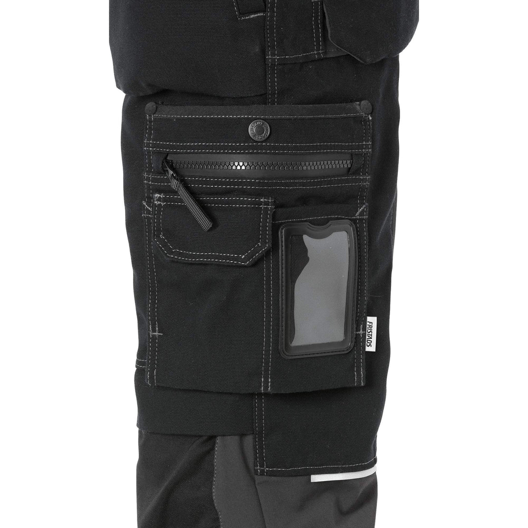Fristads Craftsman Stretch Holster Pocket Pirate Trousers - 2531 CYD Black Detail3#colour_black