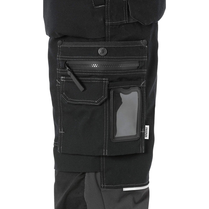 Fristads Craftsman Stretch Holster Pocket Pirate Trousers - 2531 CYD Black Detail3#colour_black