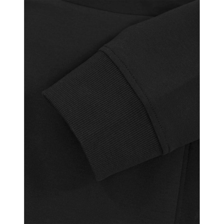 Fristads Double Face Fabric Hooded Sweatshirt Jacket - 7831 GKI Black Detail2#colour_black