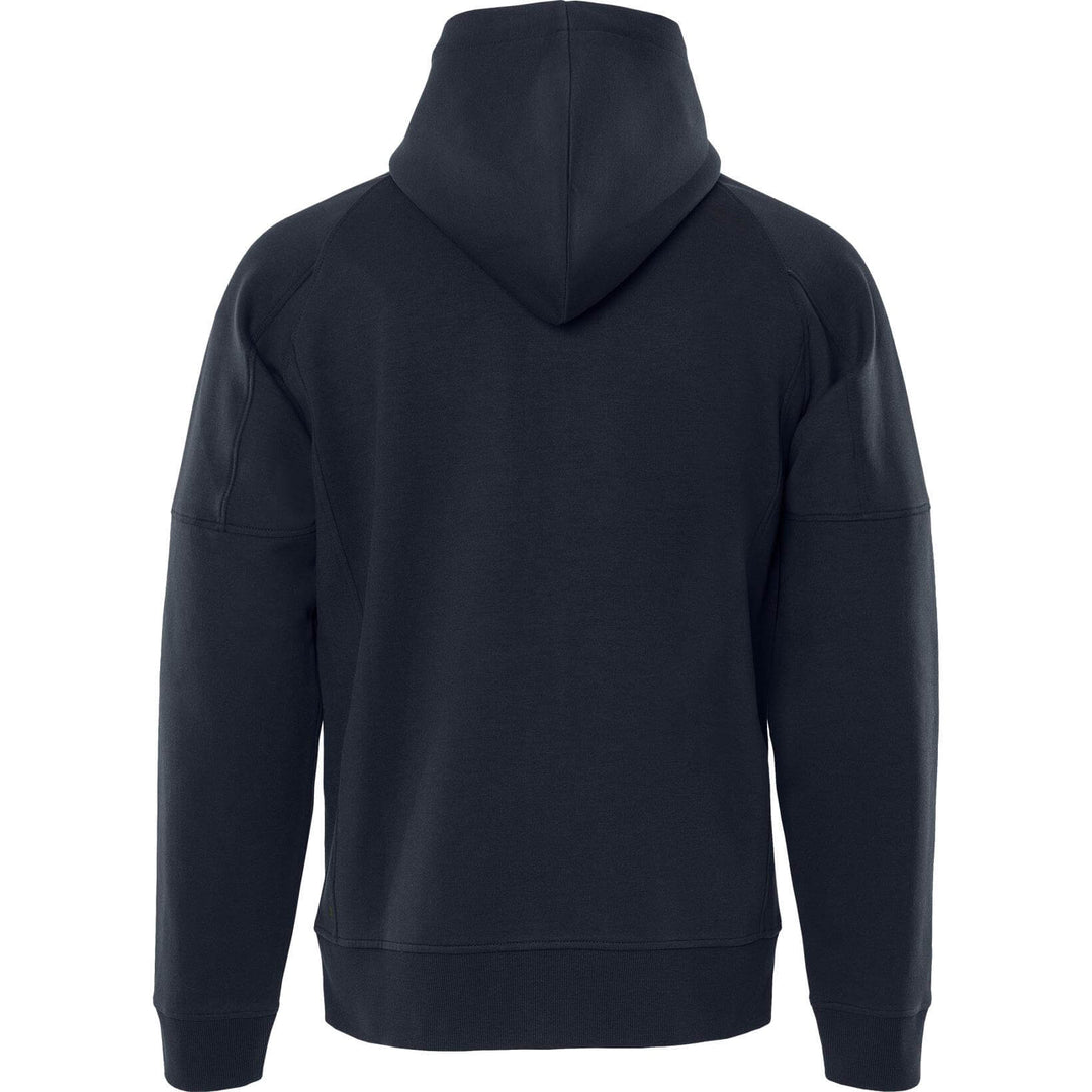 Fristads Double Face Fabric Hooded Sweatshirt Jacket - 7831 GKI Dark Navy Back1#colour_dark-navy