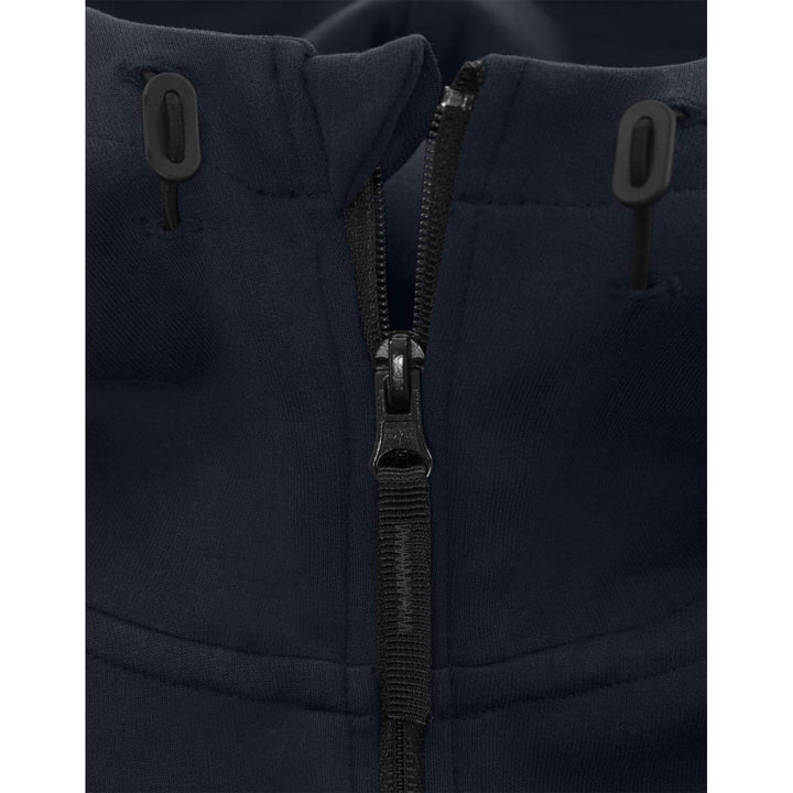 Fristads Double Face Fabric Hooded Sweatshirt Jacket - 7831 GKI Dark Navy Detail1#colour_dark-navy