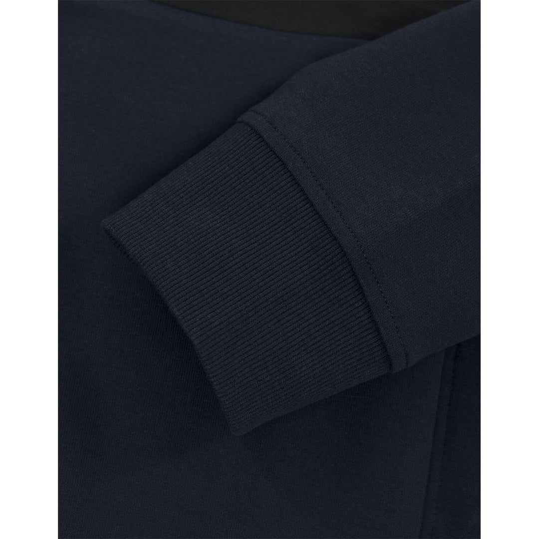 Fristads Double Face Fabric Hooded Sweatshirt Jacket - 7831 GKI Dark Navy Detail2#colour_dark-navy