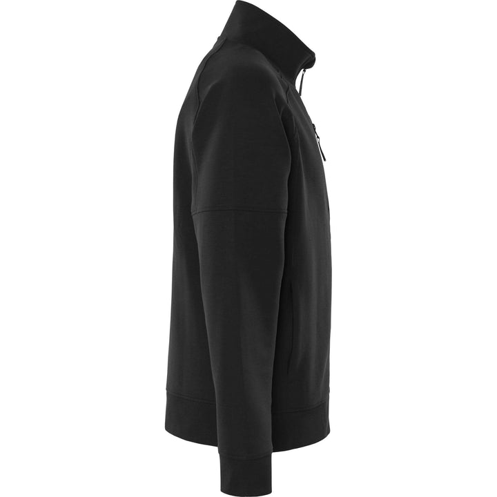 Fristads Double Face Fabric Sweatshirt Jacket - 7830 GKI Black Back3#colour_black