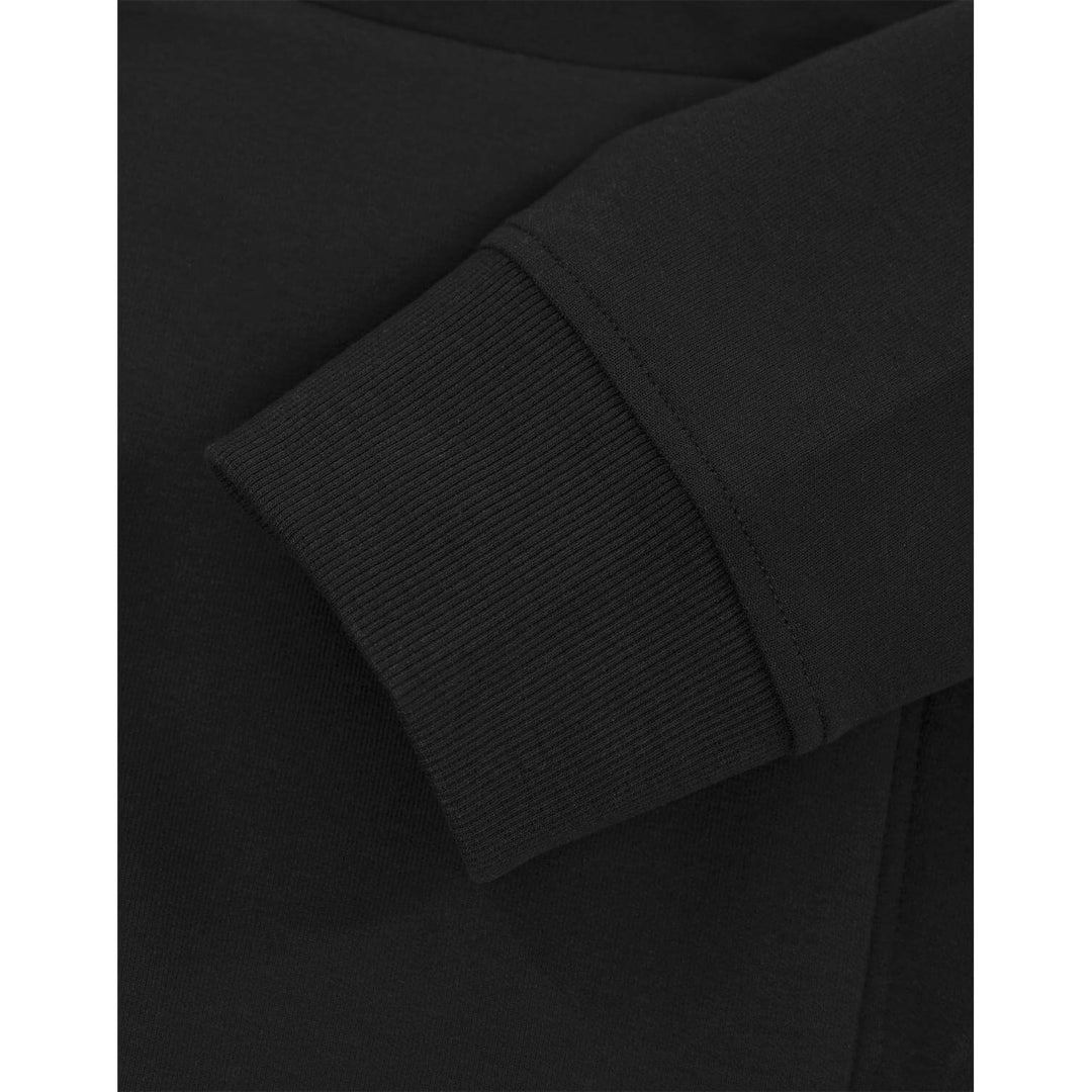 Fristads Double Face Fabric Sweatshirt Jacket - 7830 GKI Black Detail2#colour_black