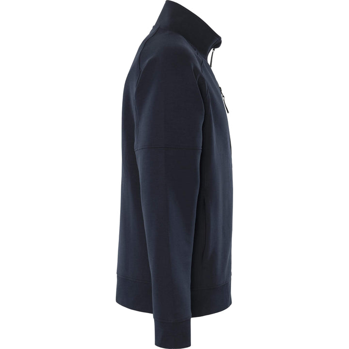 Fristads Double Face Fabric Sweatshirt Jacket - 7830 GKI Dark Navy Back3#colour_dark-navy