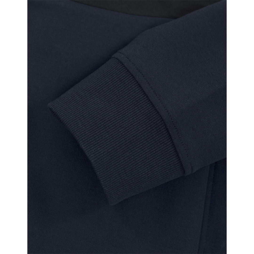 Fristads Double Face Fabric Sweatshirt Jacket - 7830 GKI Dark Navy Detail2#colour_dark-navy