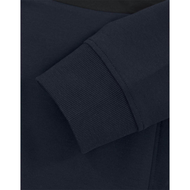 Fristads Double Face Fabric Sweatshirt Jacket - 7830 GKI Dark Navy Detail2#colour_dark-navy