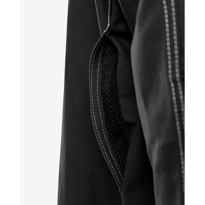 Fristads Durable Cotton Jacket - 447 FAS Black Detail3#colour_black