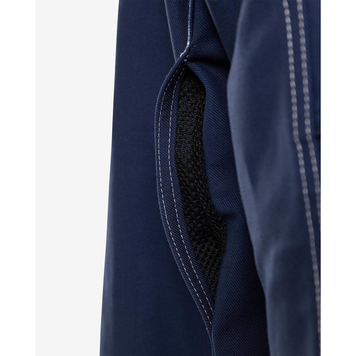 Fristads Durable Cotton Jacket - 447 FAS Dark Blue Detail3#colour_dark-blue