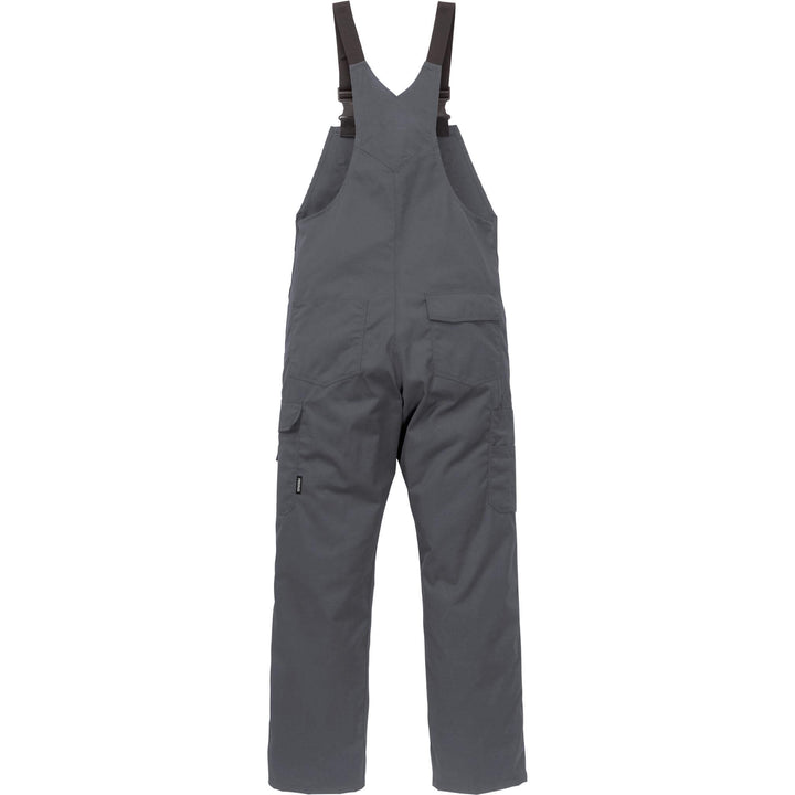 Fristads Durable Lightweight Bib and Brace - 81 P154 Dark Grey Back1#colour_dark-grey
