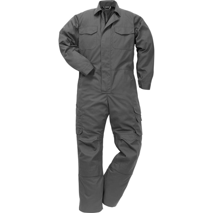 Fristads Durable Lightweight Coverall - 880 P154 Dark Grey Front1#colour_dark-grey