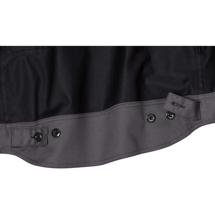 Fristads Durable Lightweight Jacket - 4555 STFP Black/Grey Detail5#colour_black-grey