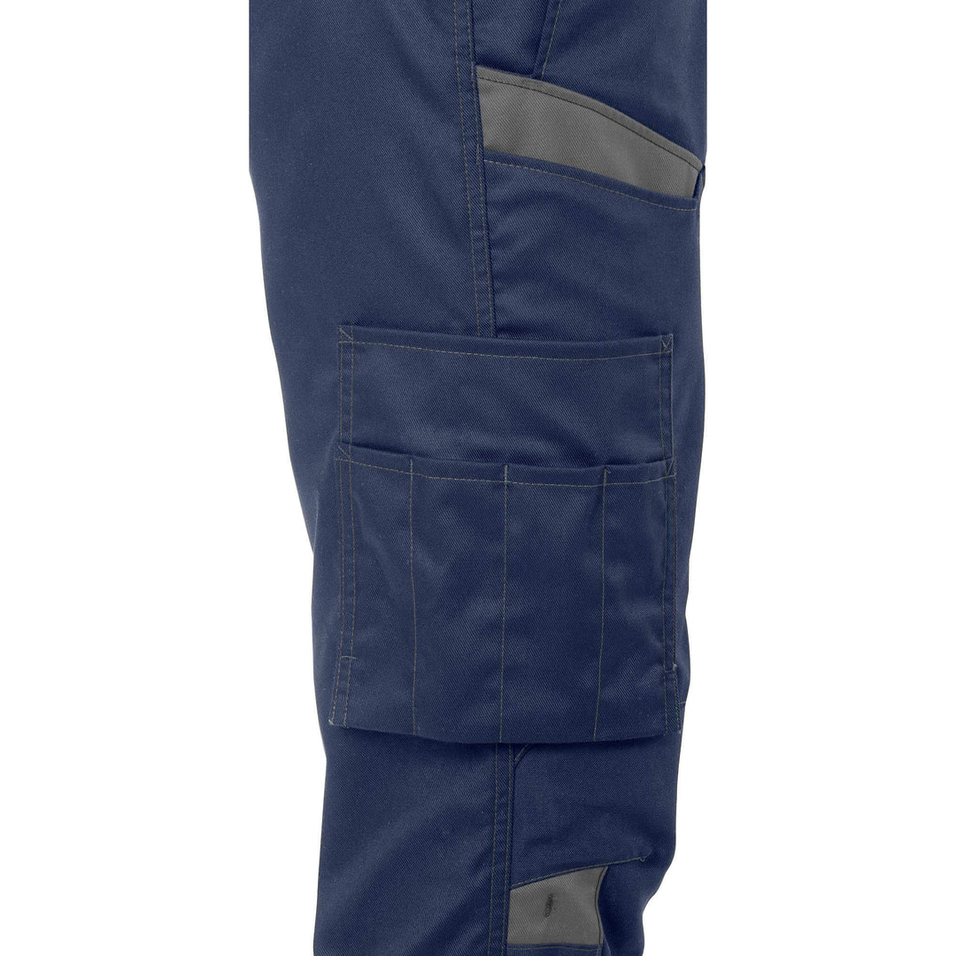 Fristads Durable Lightweight Mechanical Stretch Trousers - 2555 STFP Navy/Grey Detail1#colour_navy-grey