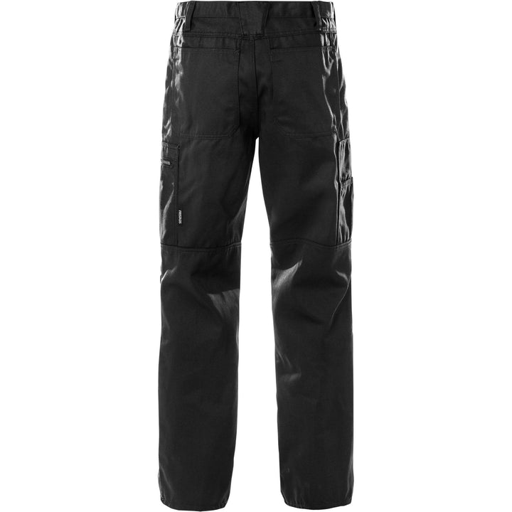 Fristads Durable Service Trousers - 232 LUXE Black Back1#colour_black