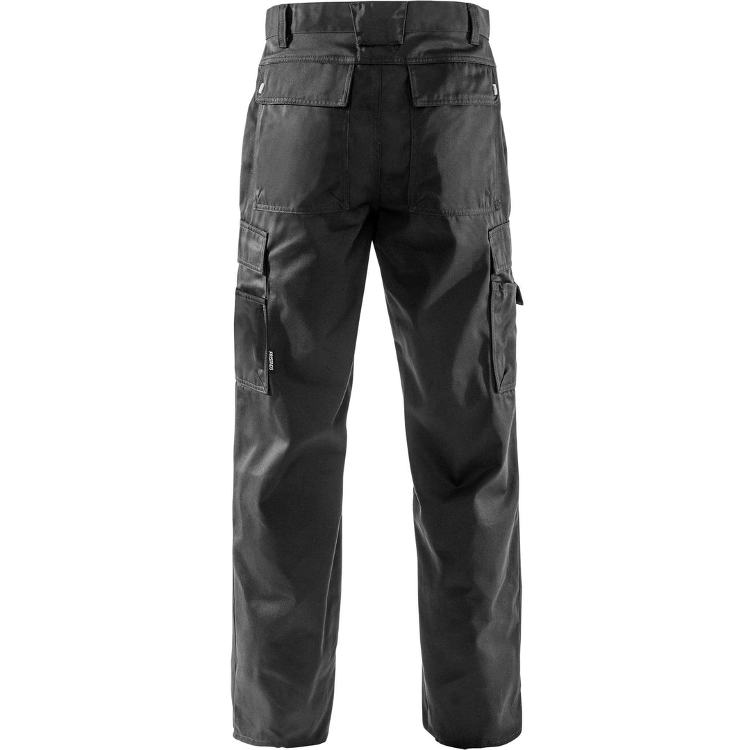 Fristads Durable Service Trousers - 233 LUXE Black Back1#colour_black