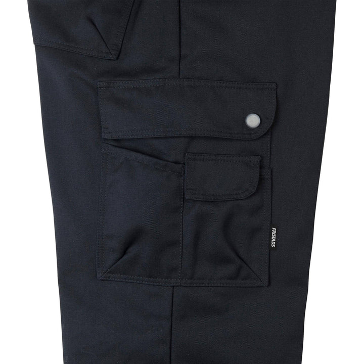 Fristads Durable Service Trousers - 233 LUXE Black Detail2#colour_black