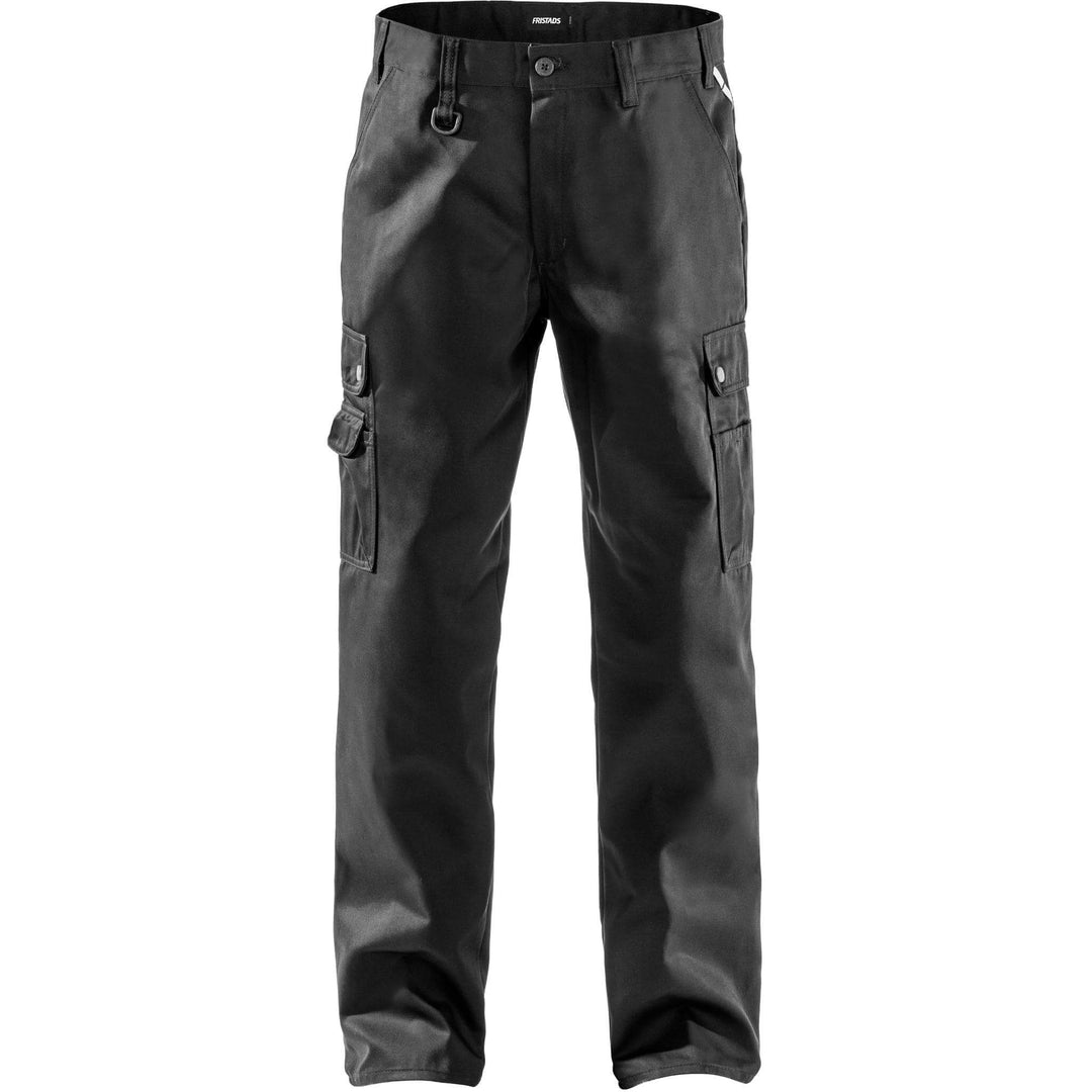 Fristads Durable Service Trousers - 233 LUXE Black Front1#colour_black
