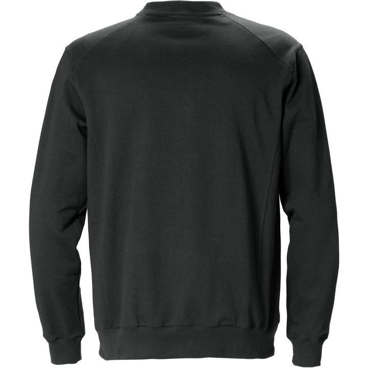 Fristads ESD Sweatshirt - 7083 XSM Black Back1#colour_black