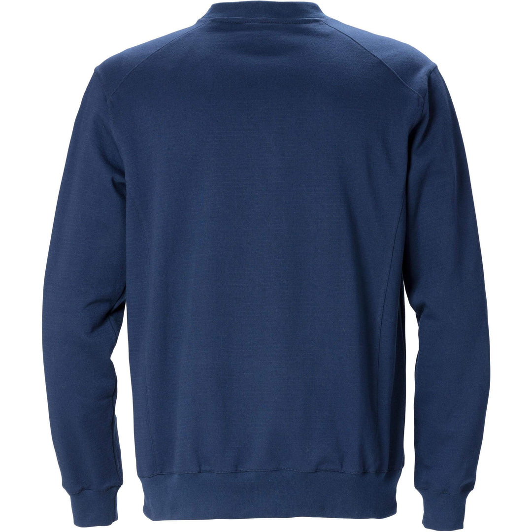 Fristads ESD Sweatshirt - 7083 XSM Navy Back1#colour_navy