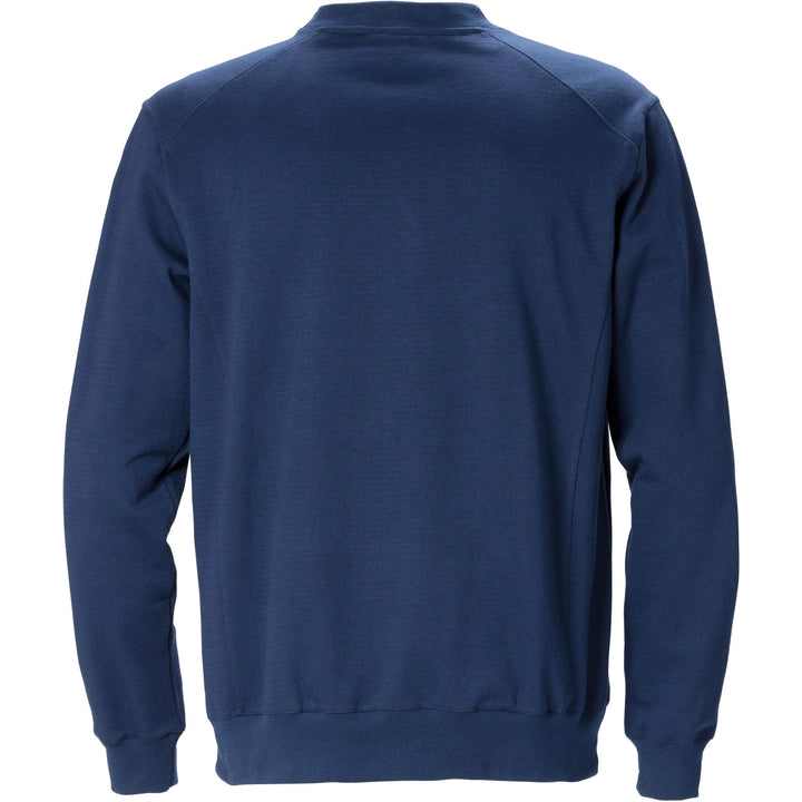 Fristads ESD Sweatshirt - 7083 XSM Navy Back1#colour_navy