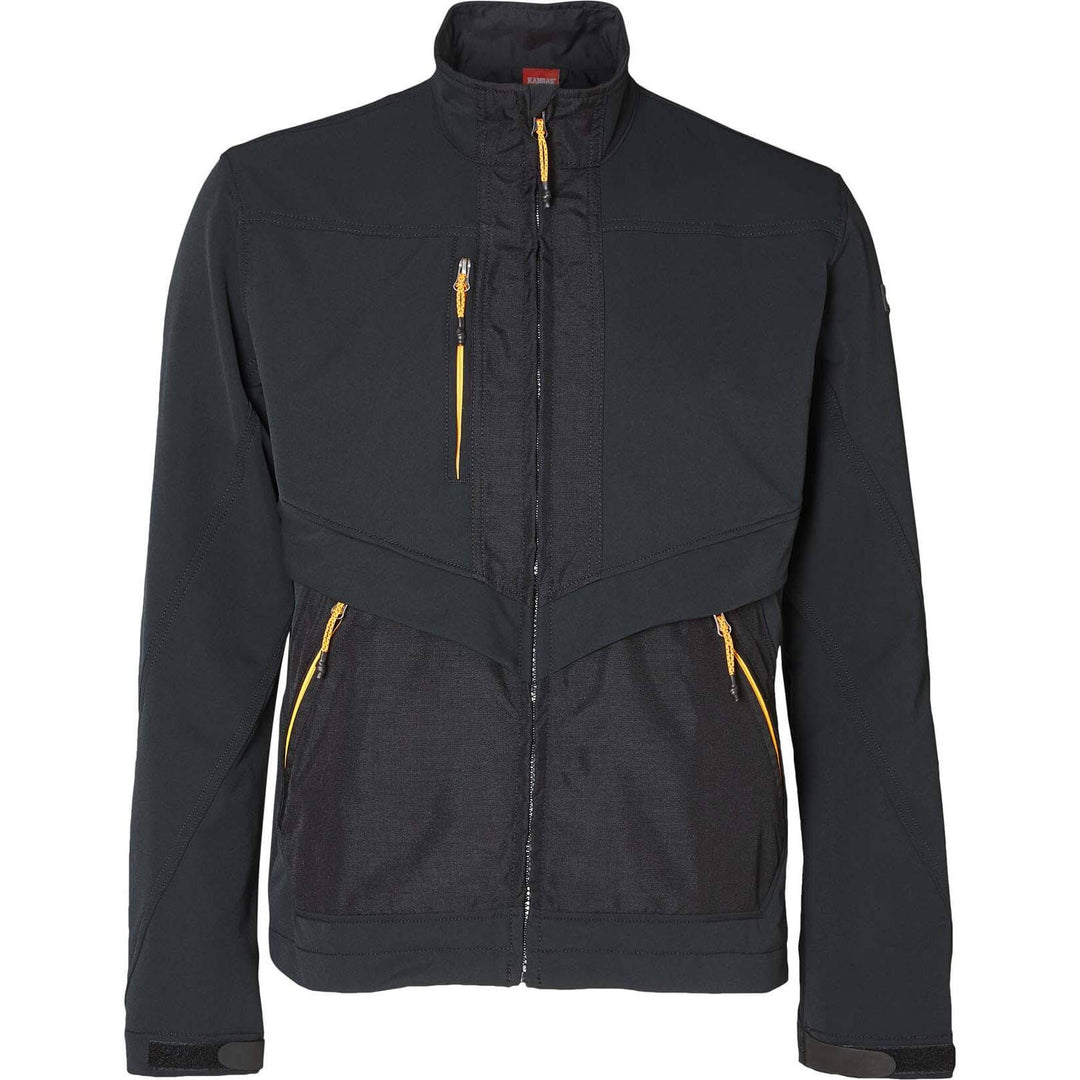 Fristads Evolve Stretch Jacket Black Front1#colour_black