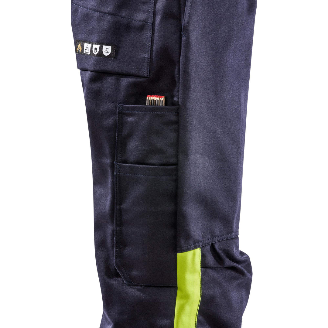 Fristads Flame Retardant Arc Flash Welding Trousers - 2031 FLAM Navy Detail1#colour_navy