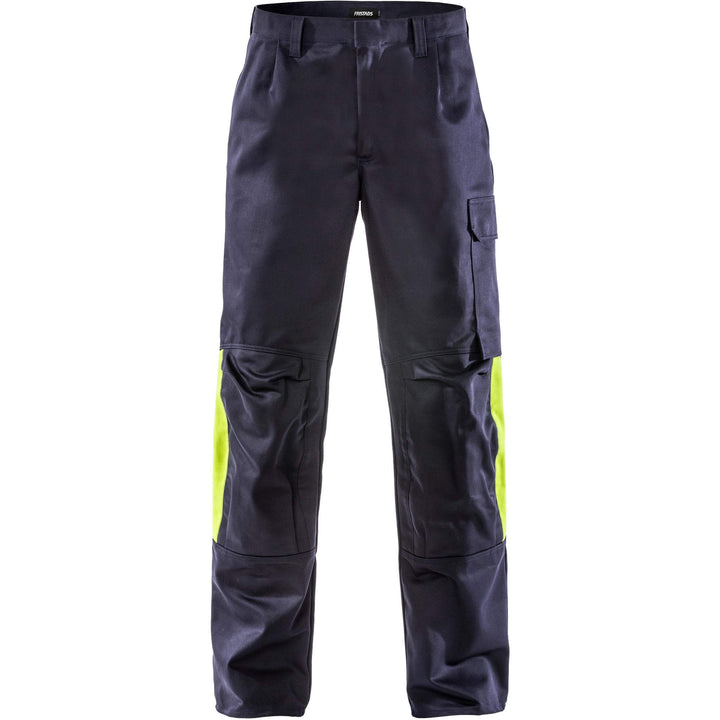 Fristads Flame Retardant Arc Flash Welding Trousers - 2031 FLAM Navy Front1#colour_navy