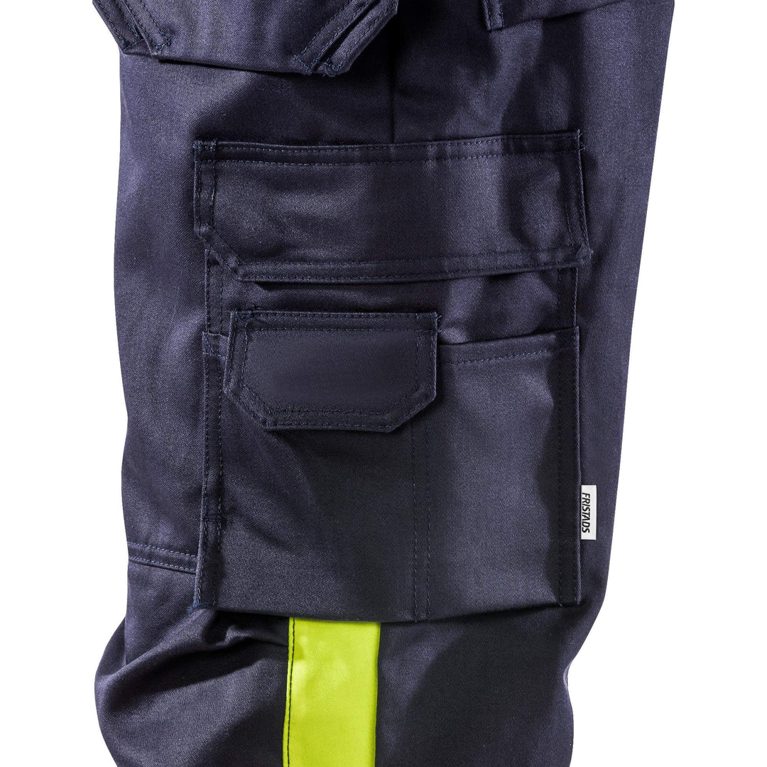 Fristads Flame Retardant Arc and Multi-Protective Craftsman Holster Pockeet Trousers - 2030 FLAM Navy Detail2#colour_navy