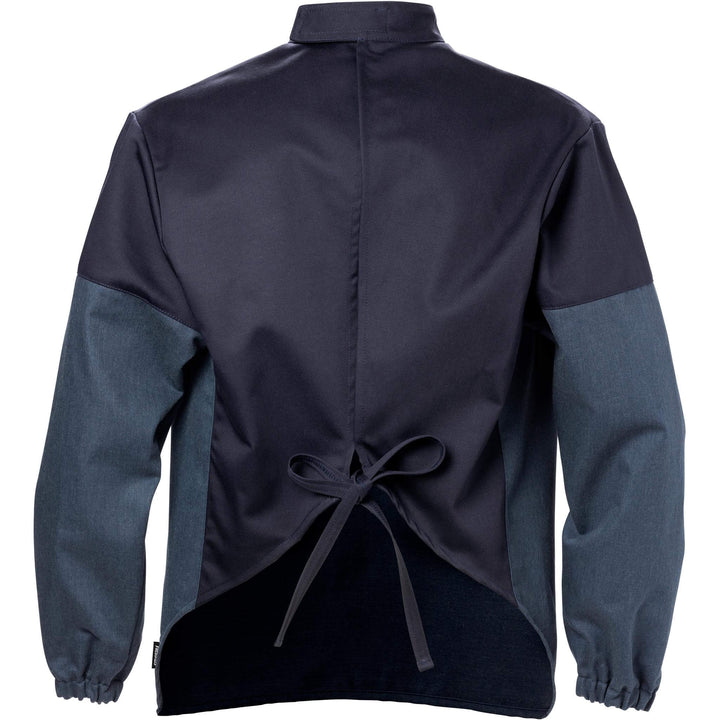 Fristads Flame Retardant Arc and Multi-Protective Welding Coat - 3587 FLAM Navy Back1#colour_navy