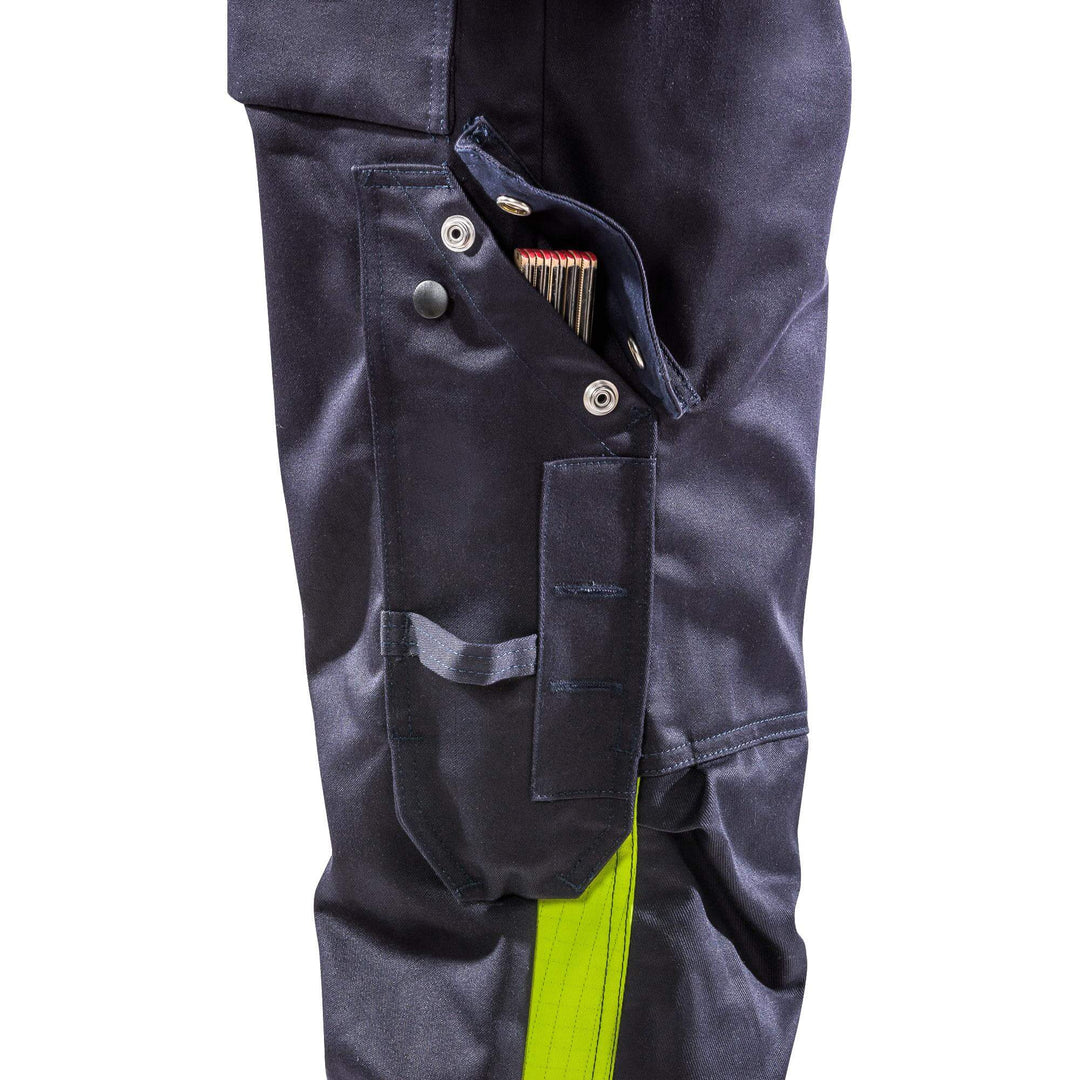 Fristads Flame Retardant Arc and Multi-Protective Welding Coverall - 8030 FLAM Navy Detail1#colour_navy