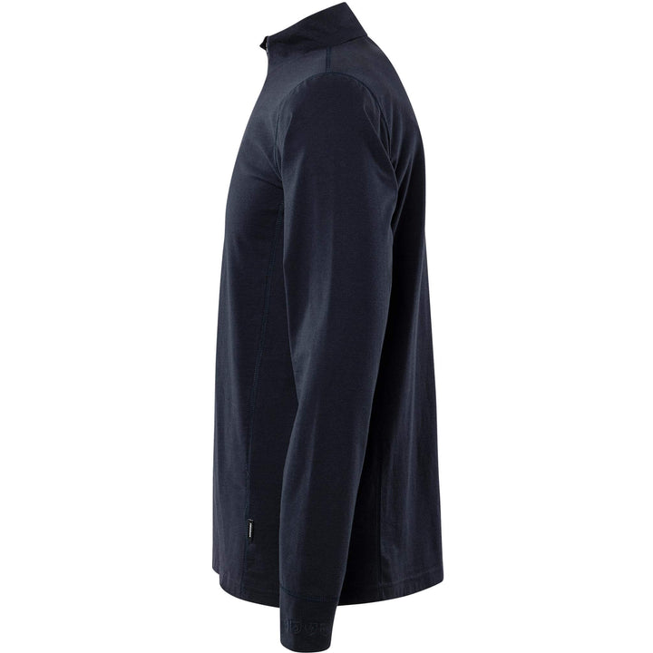 Fristads Flamestat Arc and Multi-Protective Flame Retardant Base Layer Half-Zip Top - 7029 MOFN Dark Navy Back2#colour_dark-navy
