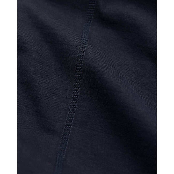 Fristads Flamestat Arc and Multi-Protective Flame Retardant Base Layer Half-Zip Top - 7029 MOFN Dark Navy Detail2#colour_dark-navy