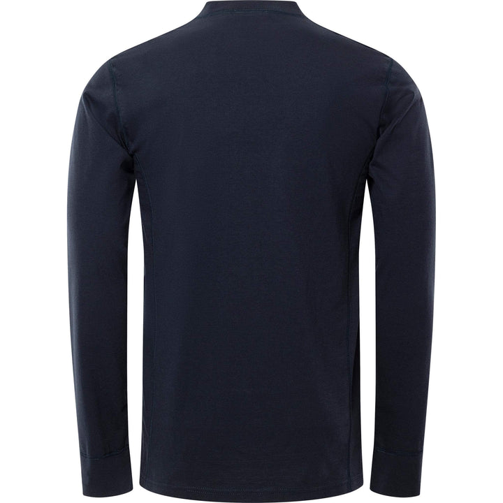 Fristads Flamestat Arc and Multi-Protective Flame Retardant Base Layer Top - 7026 MOFN Dark Navy Back1#colour_dark-navy