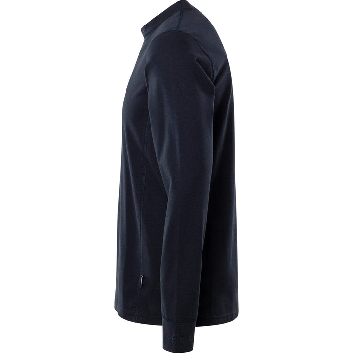 Fristads Flamestat Arc and Multi-Protective Flame Retardant Base Layer Top - 7026 MOFN Dark Navy Back2#colour_dark-navy