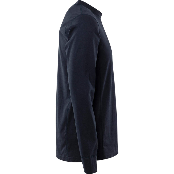 Fristads Flamestat Arc and Multi-Protective Flame Retardant Base Layer Top - 7026 MOFN Dark Navy Back3#colour_dark-navy