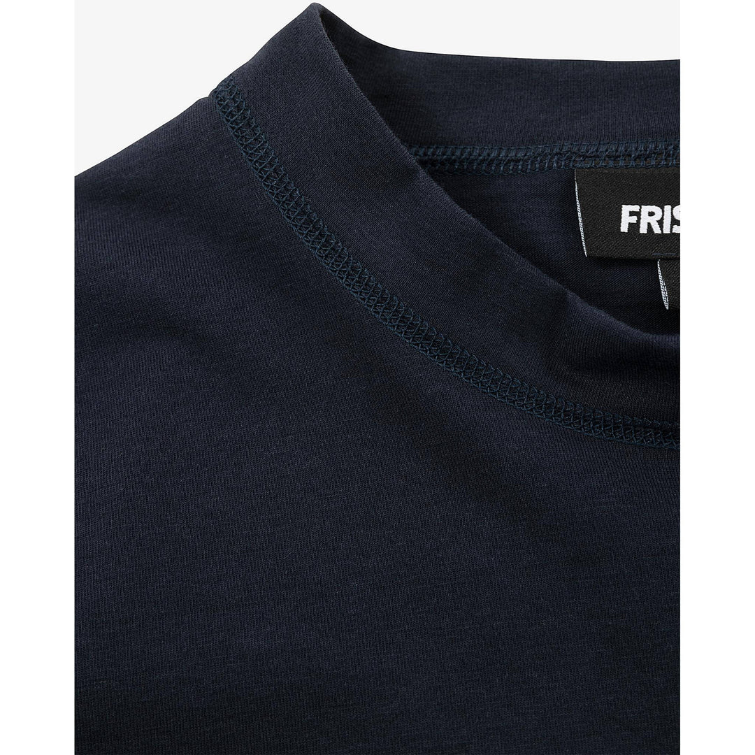 Fristads Flamestat Arc and Multi-Protective Flame Retardant Base Layer Top - 7026 MOFN Dark Navy Detail1#colour_dark-navy