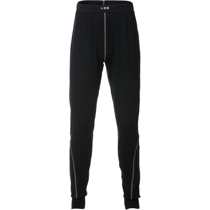 Fristads Flamestat Arc and Multi-Protective Flame Retardant Long Johns - 7027 MOF Black Front1#colour_black