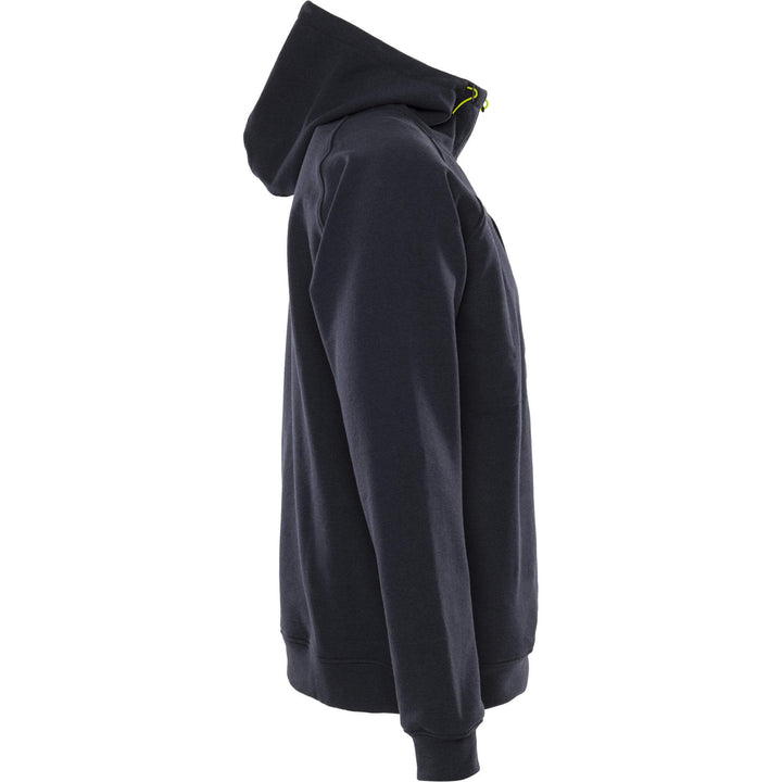 Fristads Flamestat Arc and Multi-Protective Flame Retardant Stretch Hoodie - 7181 MFRN Dark Navy Back3#colour_dark-navy