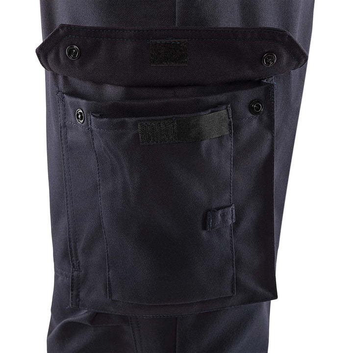 Fristads Flamestat Arc and Multi-Protective Flame Retardant Trousers - 2144 ATHS Navy Detail1#colour_navy